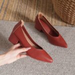 Box heel for women's fashion - Image 2
