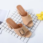 New box heel for women - Image 3