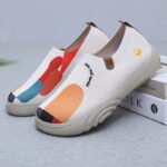 Sports painted single shoes breathable soft sole shoes - Image 4