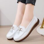 Leather shoes one-step soft sole - Image 6