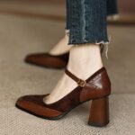 Fashoinable box heel for women