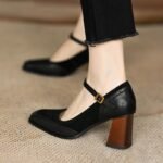 Fashoinable box heel for women - Image 2