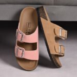 New French Retro Thick-Soled Double Buckle French Style Exquisite Sandals