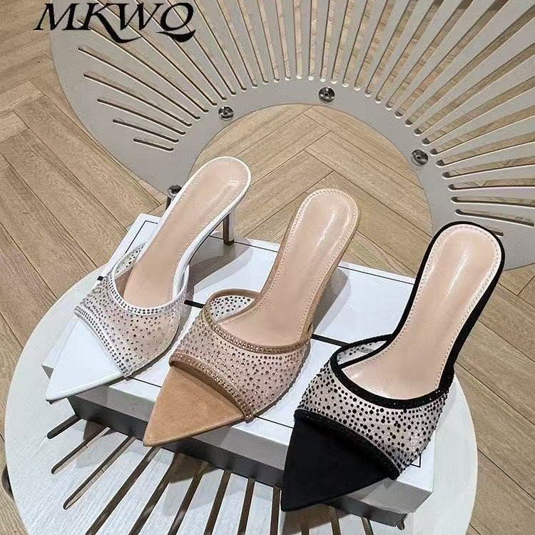 主图-1 Women’s Beautiful Stiletto Rhinestone High Heel - Image 1