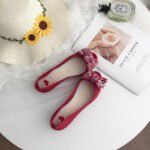 Korean style jelly shoes for women