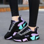 Women's sneakers, leather shoes - Image 5