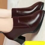 Premium box heel for women - Image 2
