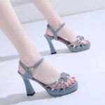 Premium box heel for women - Image 4