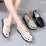 Casual single shoes for middle-aged and elderly women