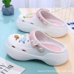 Cute versatile thick bottom shit-stepping non-slip outdoor casual beach slippers - Image 6