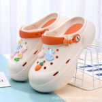 Cute versatile thick bottom shit-stepping non-slip outdoor casual beach slippers - Image 3