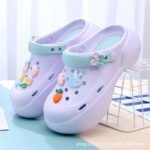 Cute versatile thick bottom shit-stepping non-slip outdoor casual beach slippers - Image 2