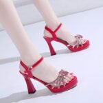 Premium box heel for women - Image 2