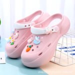 Cute versatile thick bottom shit-stepping non-slip outdoor casual beach slippers - Image 4