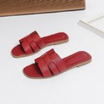 Women's flat sandals, fashionable woven style - Image 4