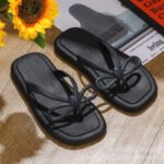 Butterfly flip-flops for women, fashionable, versatile, trendy - Image 4