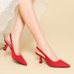 Foreign trade European-style pointed-toe high heels for women - Image 3