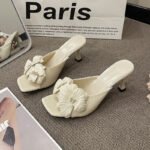 New Arrival All-match All-match Trendy Three-dimensional Flower Women's Shoes - Image 4