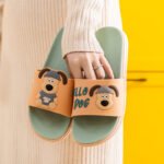 Cute Indoor Home Non-slip Bathroom Couple's Home Slippers - Image 2