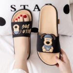 Cute Indoor Home Non-slip Bathroom Couple's Home Slippers - Image 6