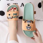 Cute Indoor Home Non-slip Bathroom Couple's Home Slippers - Image 5