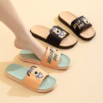 Cute Indoor Home Non-slip Bathroom Couple's Home Slippers