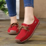 Comfortable flat loafers, non-slip soft sole casual women's shoes