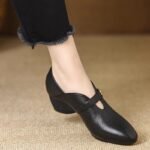 New Pointed Toe Comfortable Soft Sole Mary Jane Shoes - Image 3