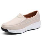 New cross-border spring and autumn women's sports shoes, Korean style, thick-soled rocker shoes - Image 7
