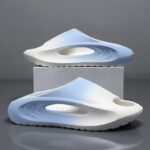 European and American One-Line High-Heeled Slippers