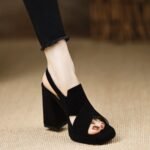 Premium Box heel for women - Image 3
