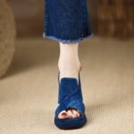 Premium Box heel for women - Image 7