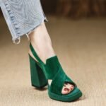 Premium Box heel for women