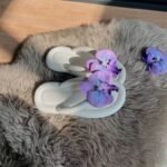 Butterfly Orchid Flip-Flops for Women - Image 2