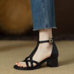 Premium Box heel for women - Image 2
