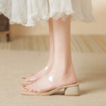 Premium Box heel for women - Image 3