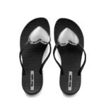new style heart-shaped flip-flops for women, fashionable, non-slip, versatile, casual, beach sandals - Image 2