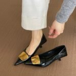 French pointed-toe high heels for women - Image 5
