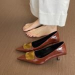 French pointed-toe high heels for women - Image 4