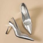 New style, elegant stiletto heels, fashionable single shoes for women's