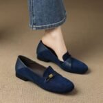 Autumn New Style Niche Fashion Loafers with Round Toe
