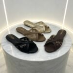 African Flat One-Strap Women's Sandals, Fashionable Women's Sandals, Cross-Border Women's Shoes, Spot Supply, Direct from Factory Source