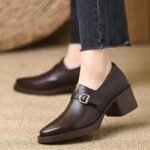Women's chunky platform shoes