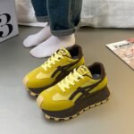 Korean Style New Thick-Soled Striped Shoes Women's - Image 2