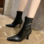 New  autumn trendy slim-fit boots, beautiful women's. - Image 4