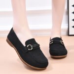 Bean-shaped women's slip-on flat shoes - Image 6