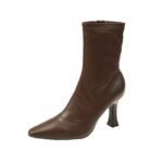 New  autumn trendy slim-fit boots, beautiful women's. - Image 7