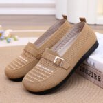 Bean-shaped women's slip-on flat shoes - Image 4